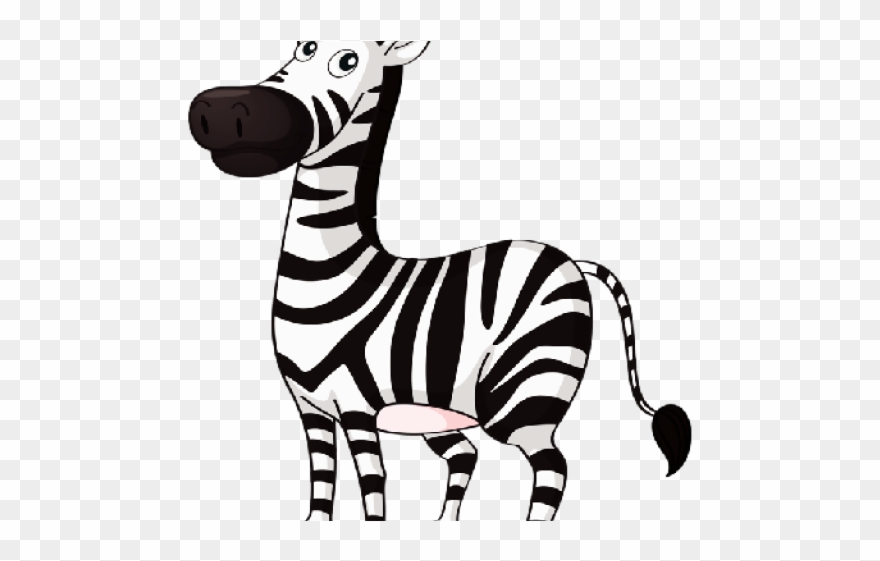 Original - Free Zebra Clip Art Black And White - Png Download