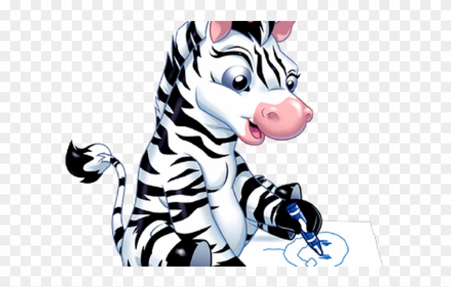Zebra Clipart Two - Zebra - Png Download
