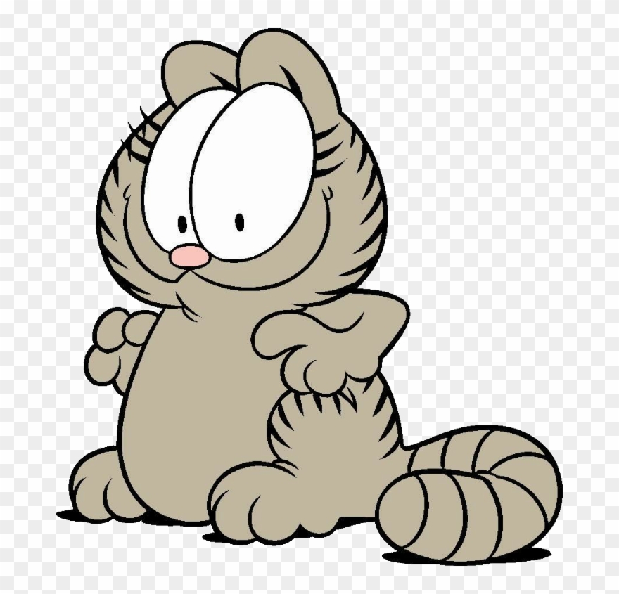 Nermal Garfieldandfriends Garfield Happy Telma - Post Made Made By M14 Gang Clipart