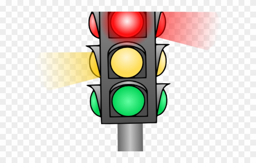 Traffic Light Clipart Lightclip Art - Traffic Light No Background - Png Download