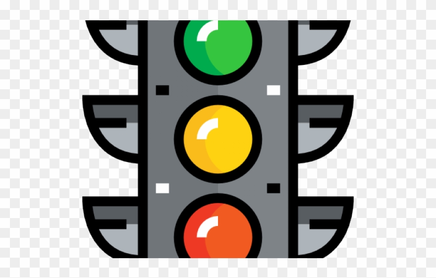 Traffic Light Clipart Batas Trapiko - Clip Art Traffic Lights - Png Download