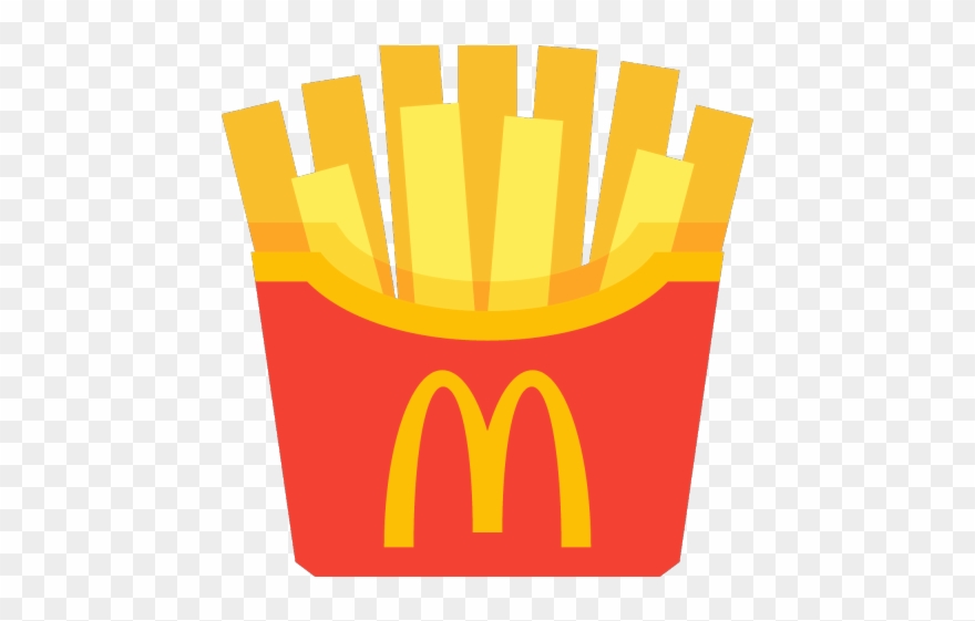 Mcdonalds Clipart Fries - Mcdonalds French Fries Vector - Png Download