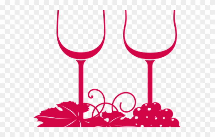 Custom Wine Glasses Sticker Clipart