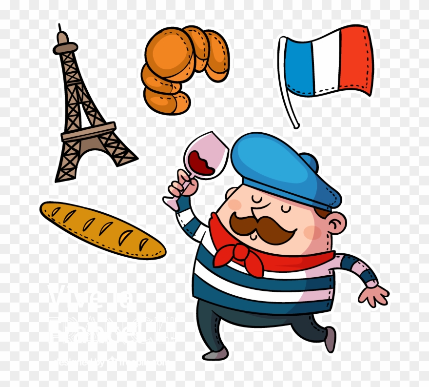 France Clipart Cheese French - Getting Started In French For Kids A Children's Learn - Png Download
