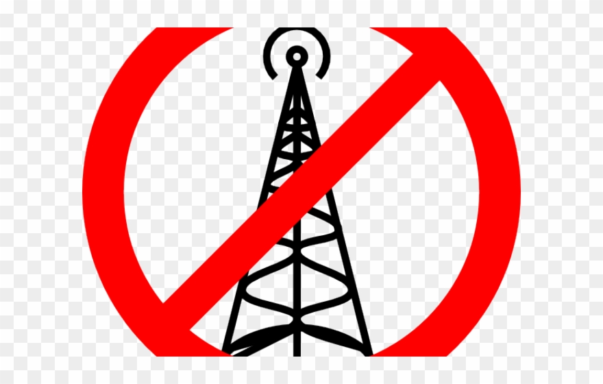 Tower Clipart Cell Site - Radio Tower Clipart - Png Download