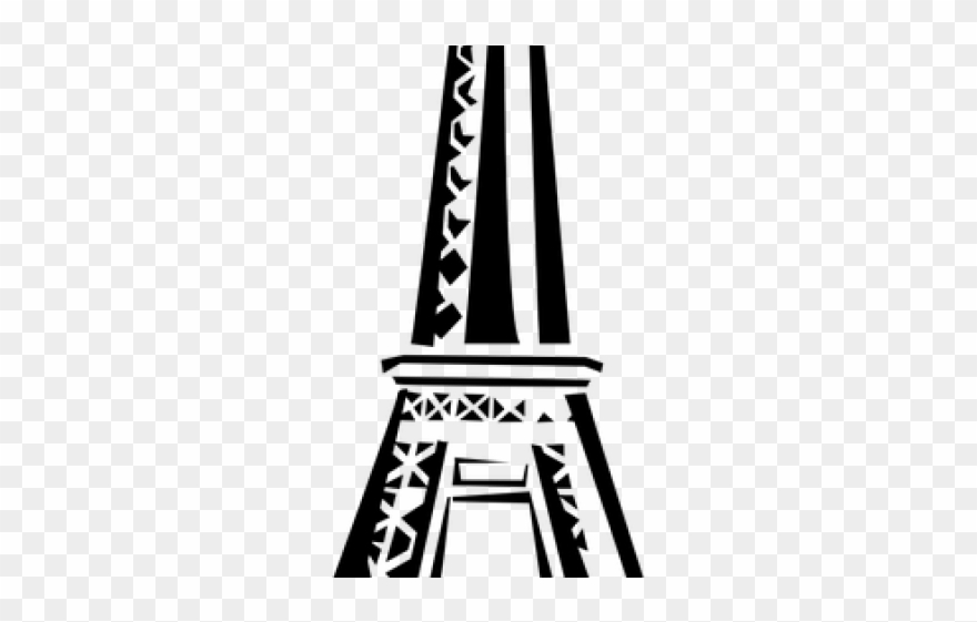 Eiffel Tower Clipart French Monument - Eiffel Tower Logo Png Transparent Png