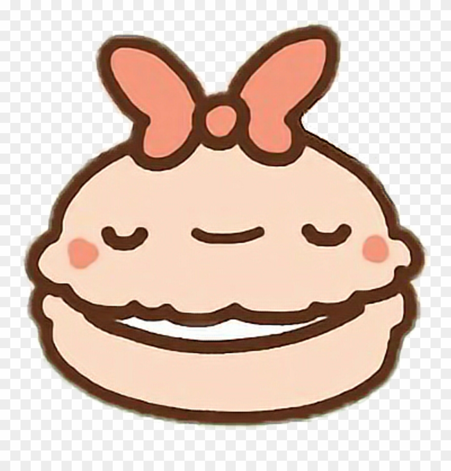 Kawaii Clawbert Macaron Freetoedit - Macaron Kawaii Clipart - Png Download