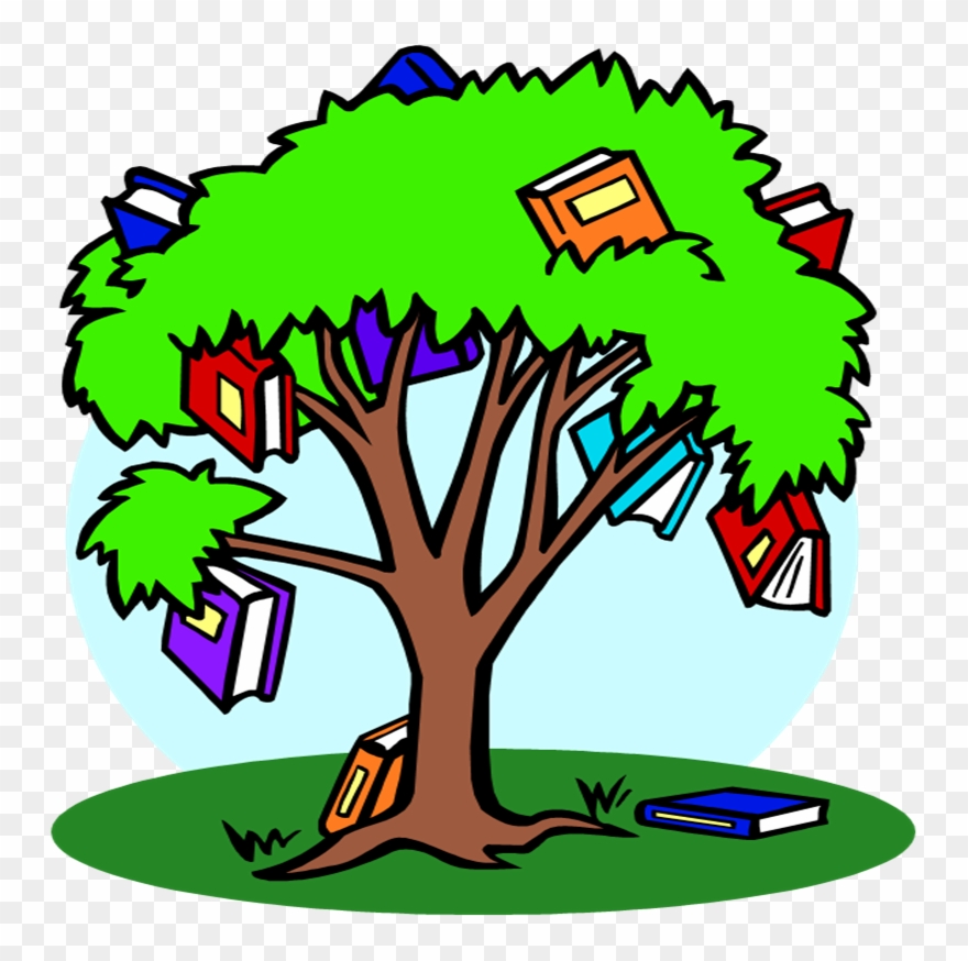 French Clipart Curriculum - Imagenes De Arboles Animados Con Libros - Png Download