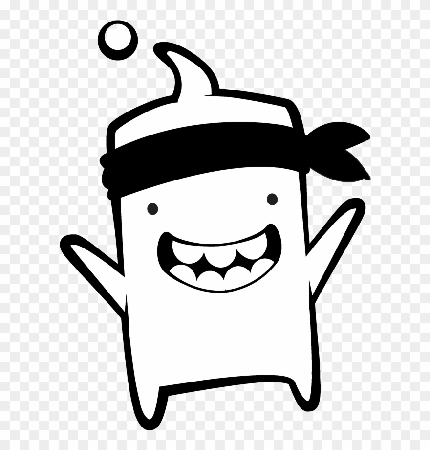 Class Dojo For Homeschool - Class Dojo Monster Black And White Clipart