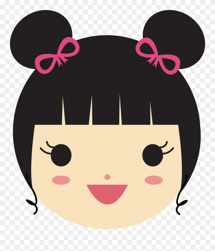 Rostos - Caritas De Niñas Clipart