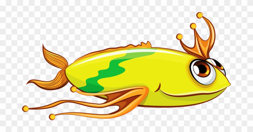 Cartoon - Fisch - Illustration Clipart