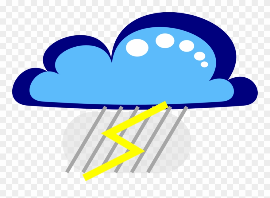 Drakoon Thunder Cloud - Roaring Thunder Clip Art - Png Download