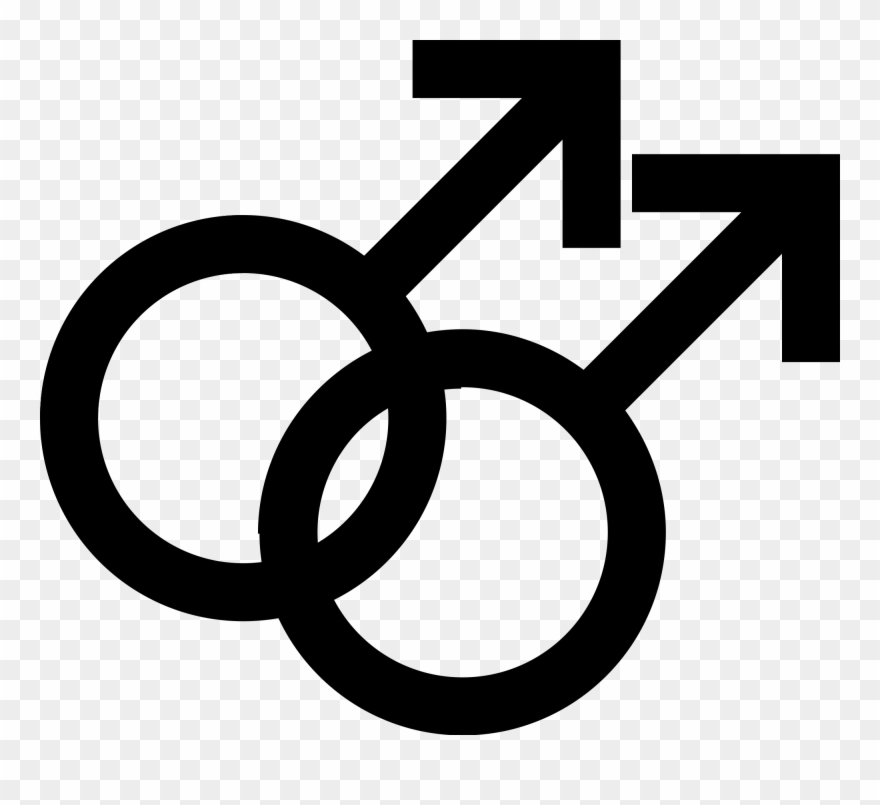 File Homosexuality Svg Wikimedia Commons Open - Male And Male Symbol Clipart