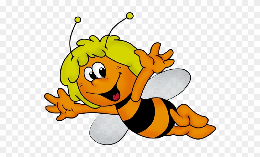 Cute Cartoon Bee 1 - Bee Maya Clipart - Png Download