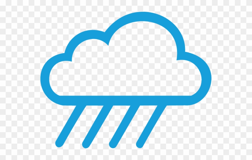 Cloud Rain Icons - Rain Water Harvesting Png Clipart
