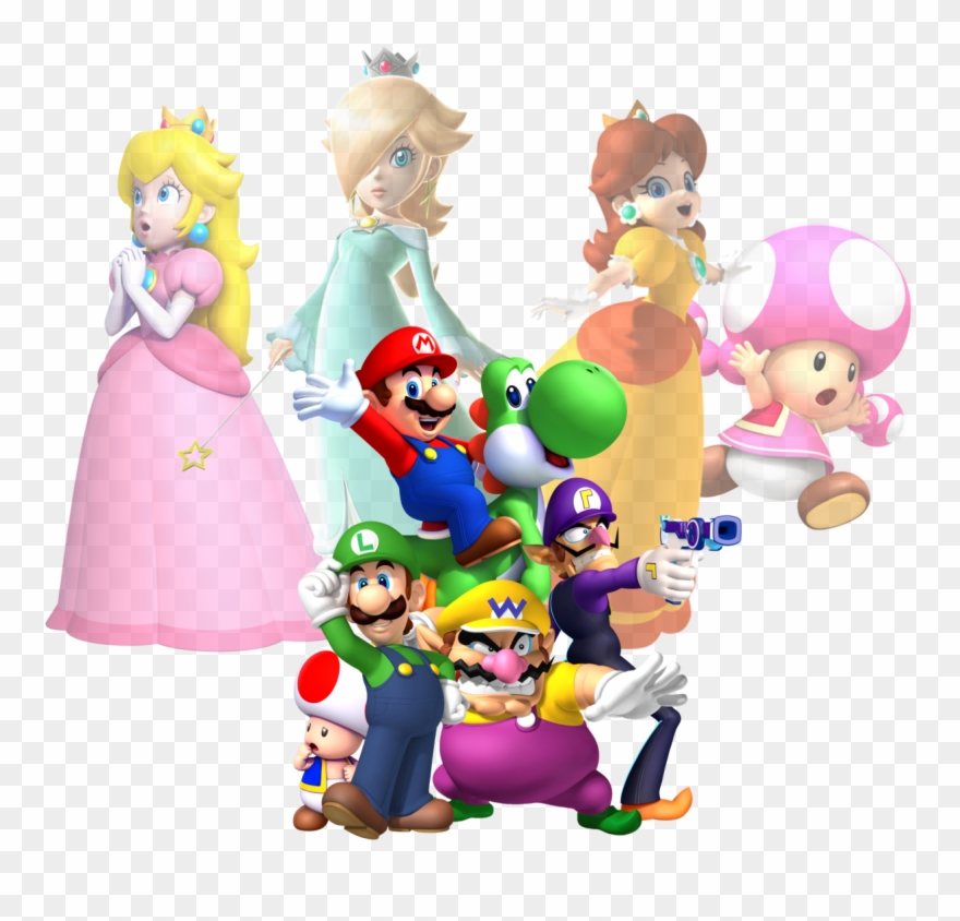 Super Mario Characters 2013 By Legend Tony980 Clipart