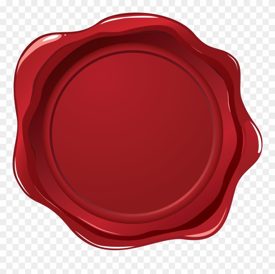 Vector Fleur De Lys Wax Seal By Dragonart Free Images - Wax Seal Transparent Background Clipart