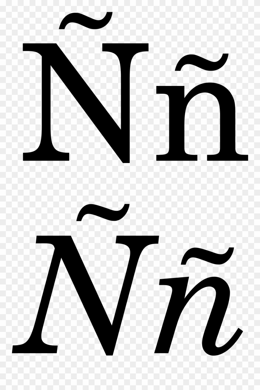 Open - N En Espagnol Clipart