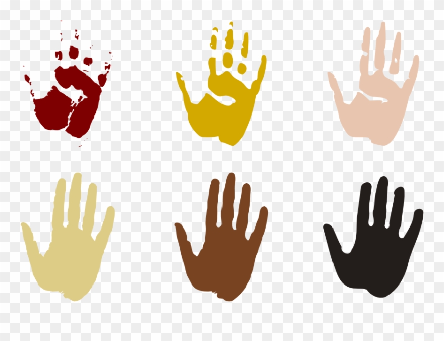Permalink To Diversity Clipart - Hand Clip Art - Png Download