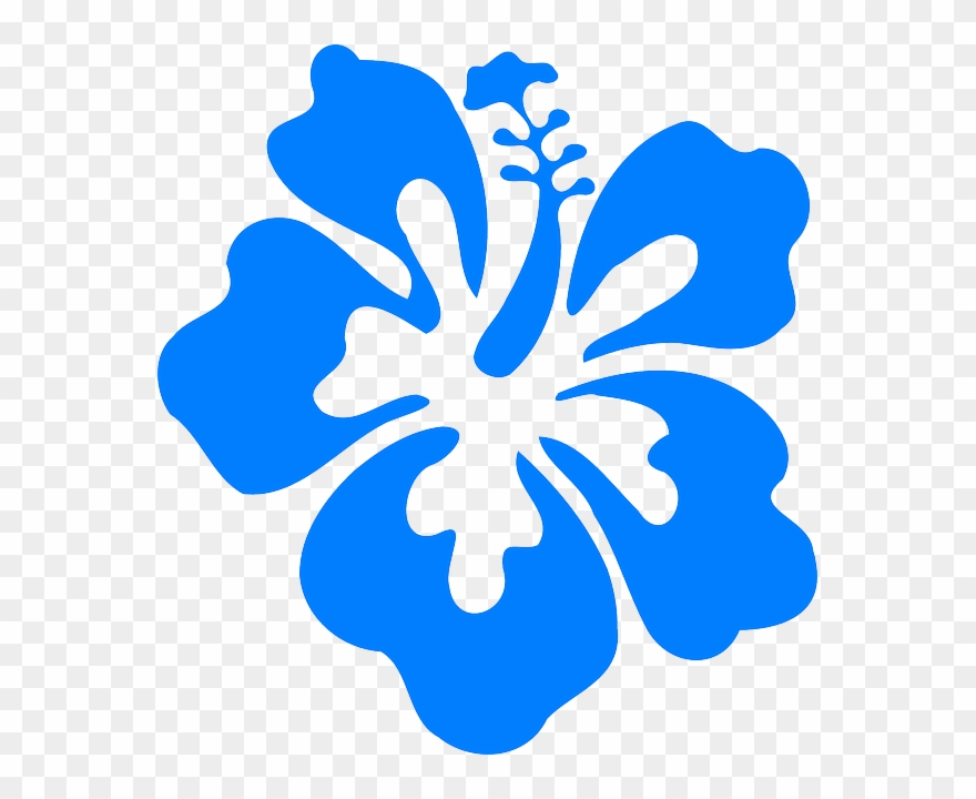 Flores Hawaianas Png - Hibiscus Clip Art Transparent Png