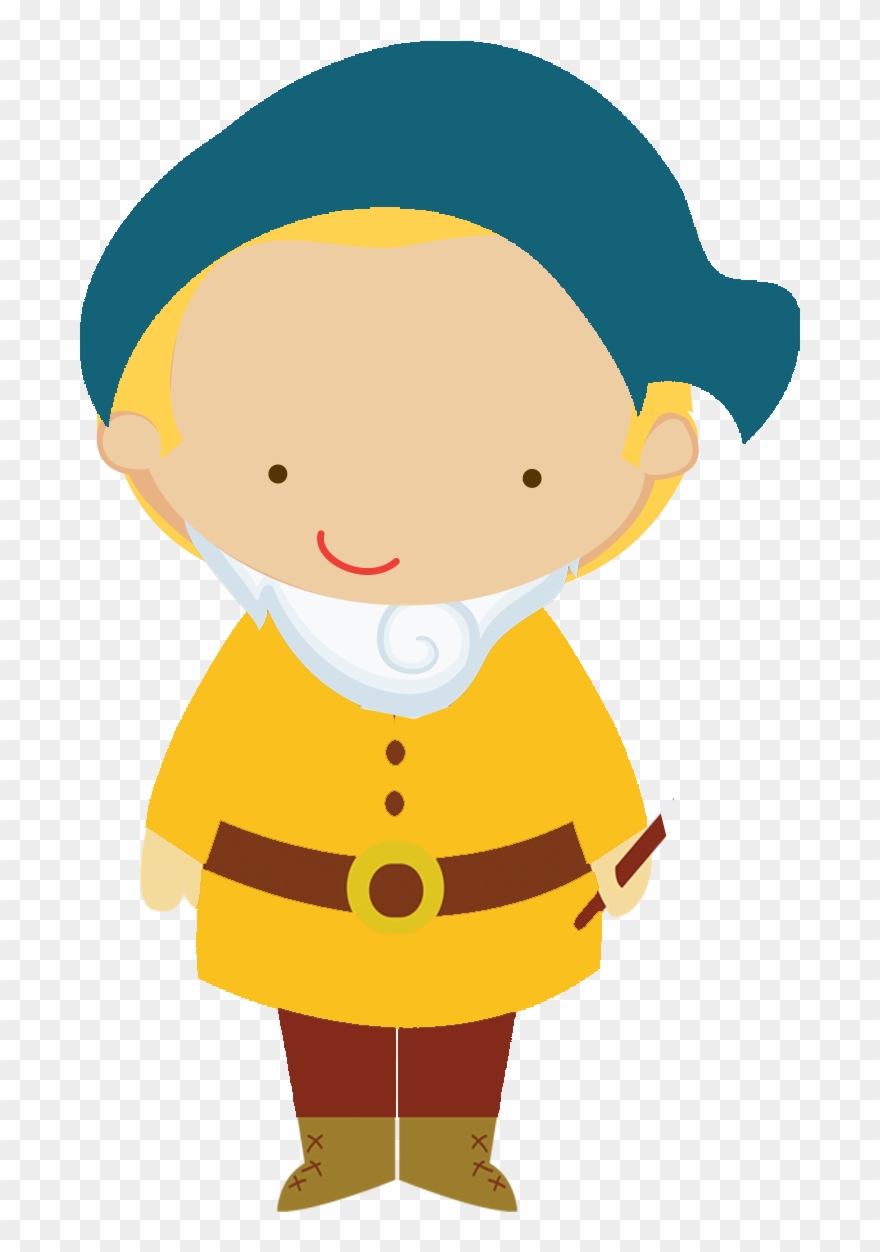 Kit Digital - Anoes Branca De Neve Cute Png Clipart