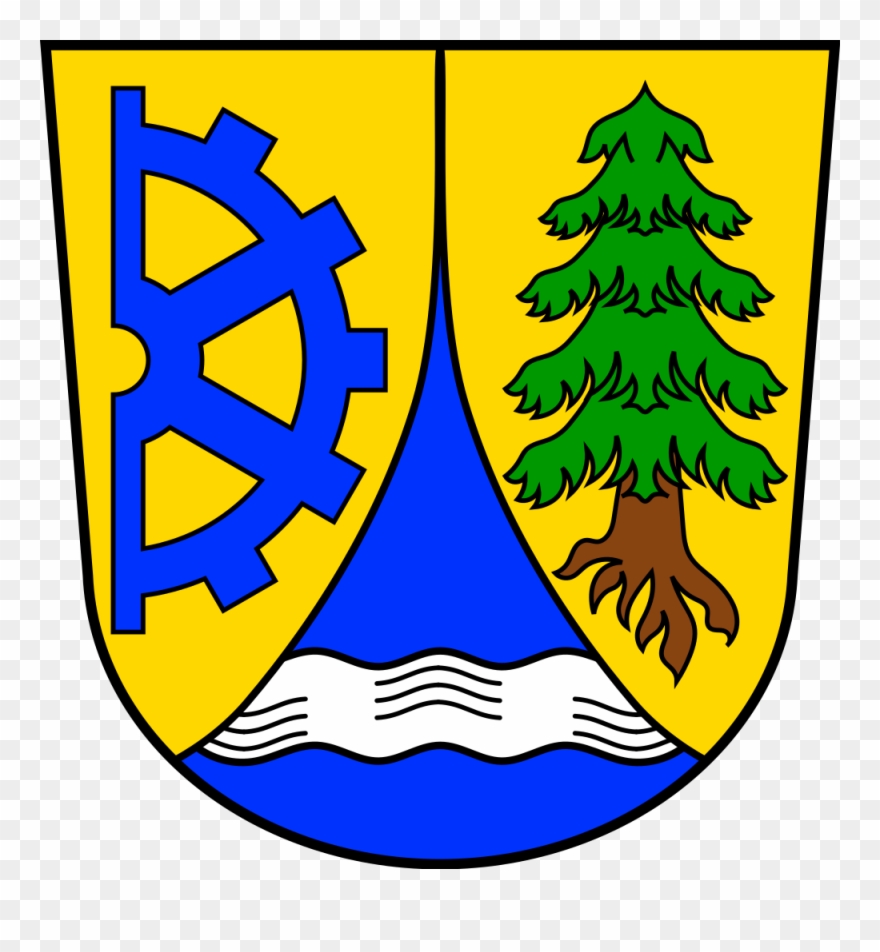 Deu Teisnach Coa - Teisnach Wappen Clipart