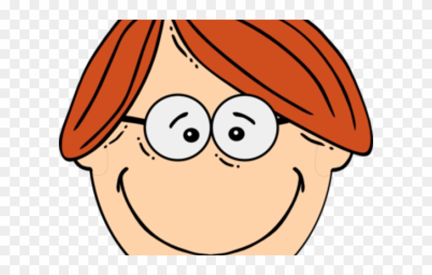 Glasses Clipart Boy - Cara De Niño Png Dibujo Transparent Png