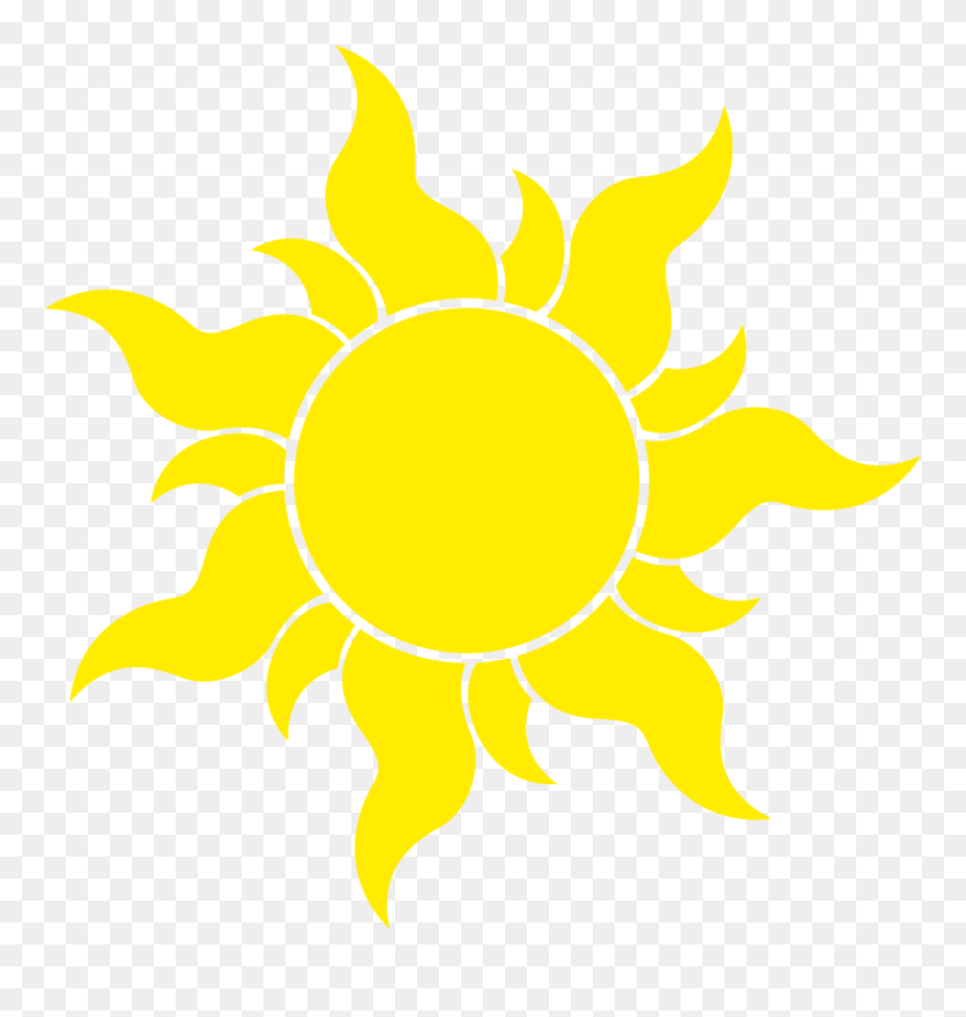 Sun Transparent Background Tangled Sun Symbol Huge - Tangled Sun Png Clipart