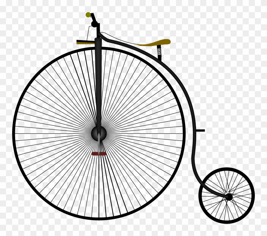 Get Notified Of Exclusive Freebies - Penny Farthing Bike Png Clipart