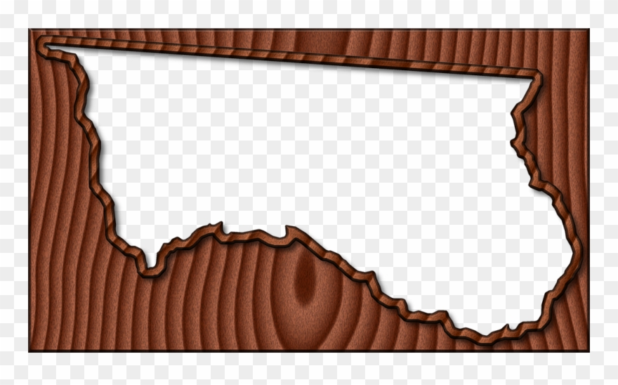 A Map Of Hamilton With The Map Area Carved From A Dark - Picture Frame Clipart