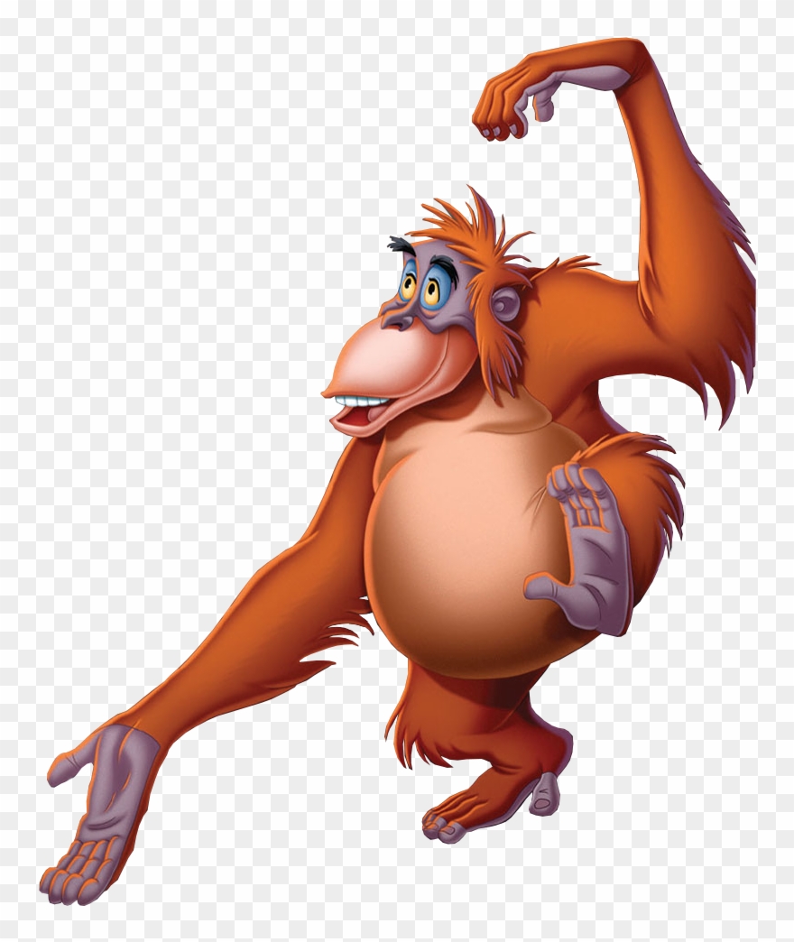 King Louie - Jungle Book Characters Clipart