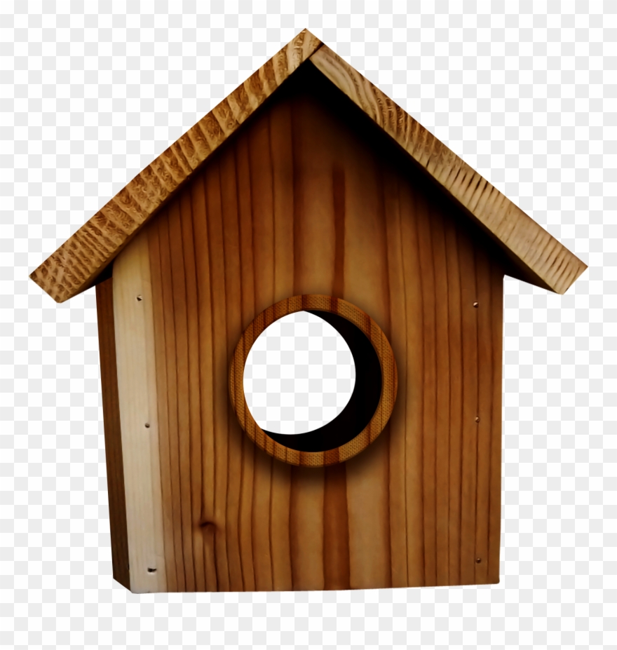 Clip Art Download Birdhouse Drawing Box - Gif - Png Download