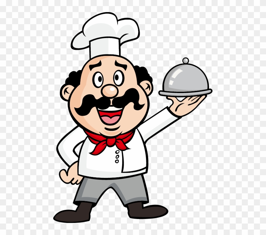 Jpg Royalty Free Stock Waiter Illustration Chef Dinner - Chef Dibujo Png Clipart
