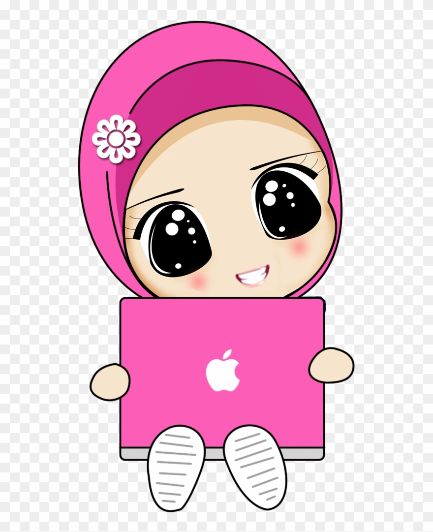 Satire Drawing Islam - Cute Muslimah Pictures Cartoons Clipart