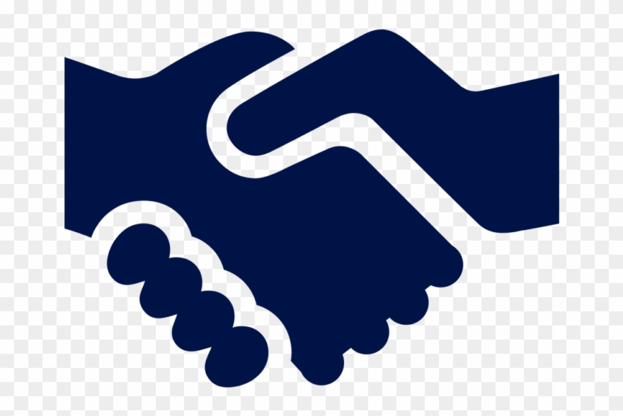 Introductions To International Investors - Handshake Icon Black And White Clipart