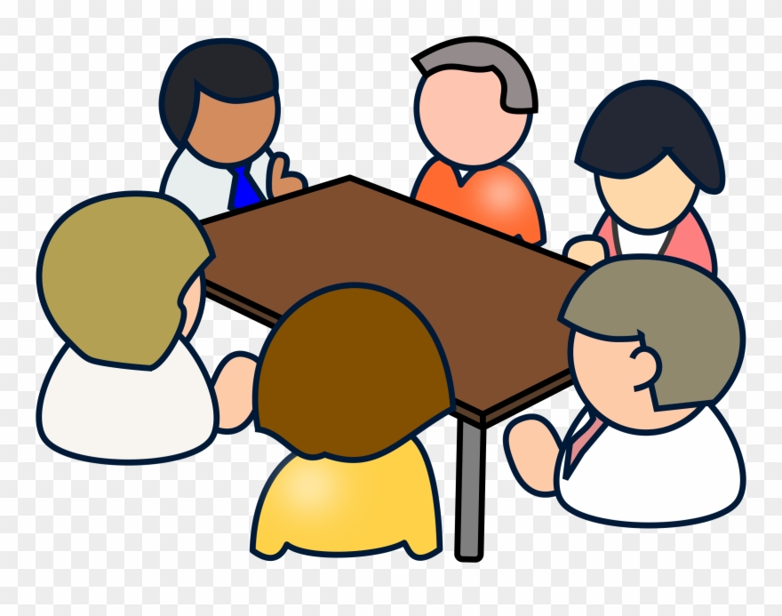Diverse Meeting By J4p4n - Clip Art Meetings - Png Download