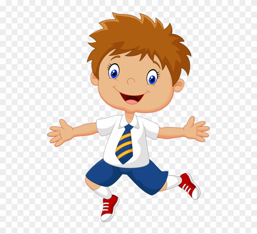 23 Nisan Tasarımları Için Png Öğrenci Resimleri-1 - Little Cartoon Boy Png Clipart