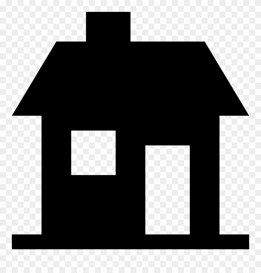 File Simpleicons Places Home Wikimedia Commons Open - Masjid Icon Denah Lokasi Clipart