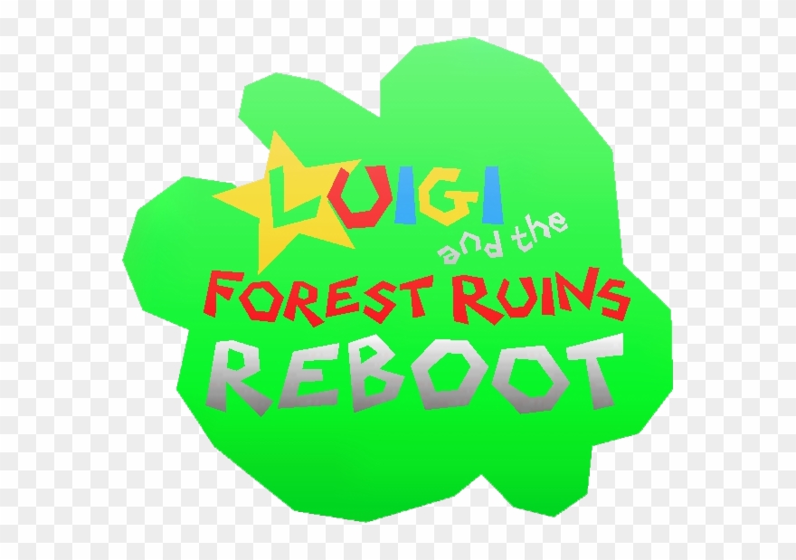 Luigi And The Forest Ruins Rebooted Clipart