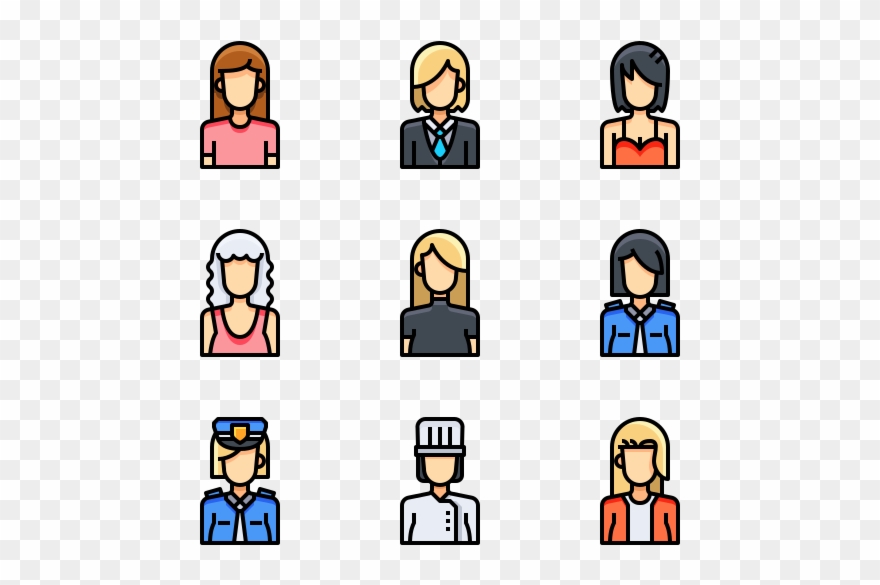 Woman Avatar Clipart