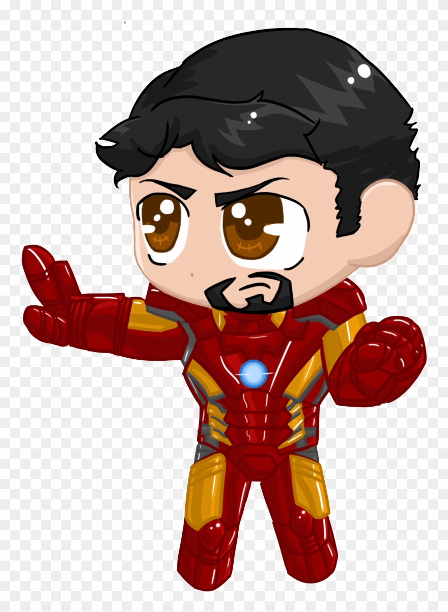Iron Man Cartoon - Iron Man Png Cartoon Clipart