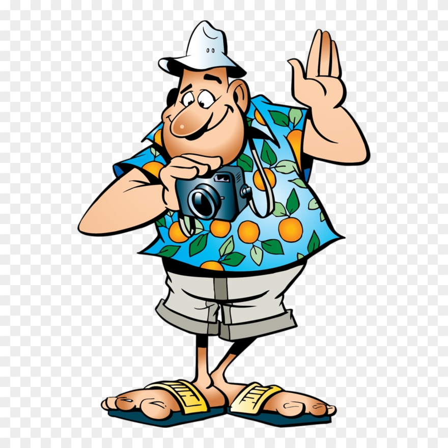 Animation Tourism Photography Clip Art Transprent - Tourist Clip Art - Png Download