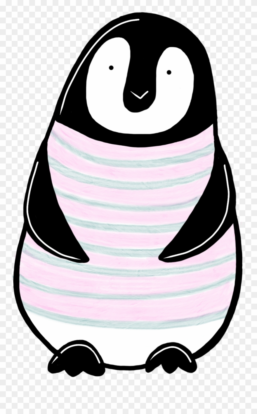 Pinguin Sticker Clipart