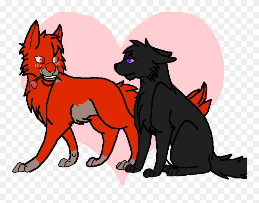 Fang X Me - Warrior Cats Dovewing X Bumblestripe Clipart