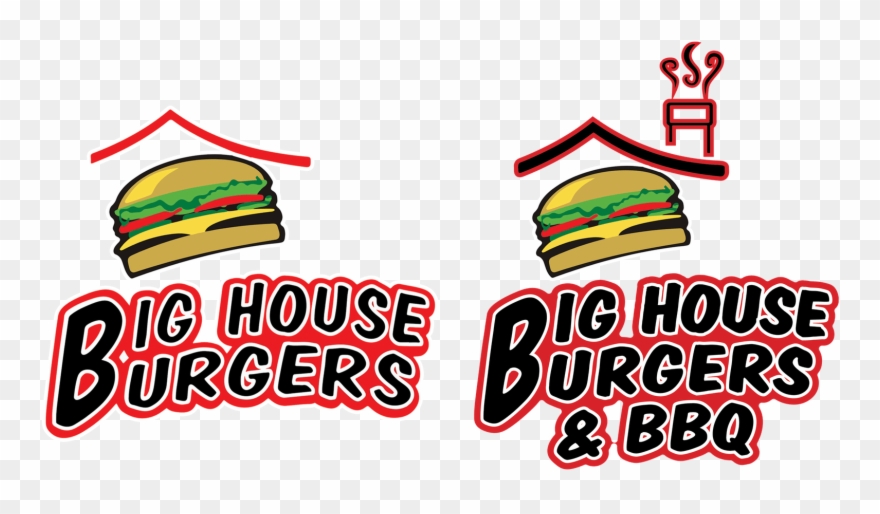 My Big House Online Burger Clipart Top View - Big House Burgers - Png Download