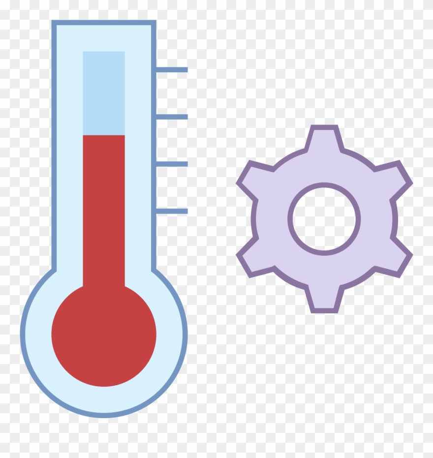 Thermometer Automation Icon - Process Clipart Transparent - Png Download