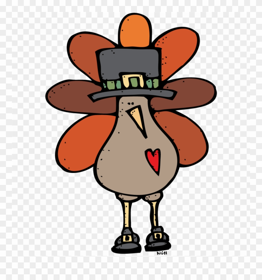 Free Png Melonheadz Thanksgiving Png Image With Transparent - Cute Turkey Clipart Black And White