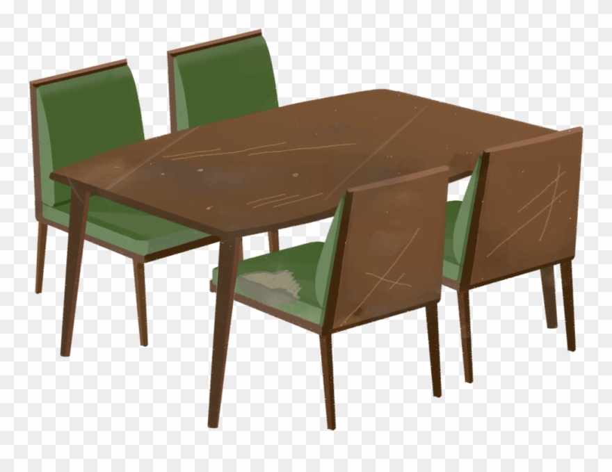 Table Clip Art - Chair - Png Download