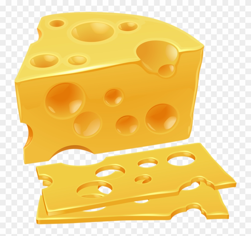 Gruyxe Re Sandwich Blocks Of Gruyxere And - Cheese Clip Art - Png Download