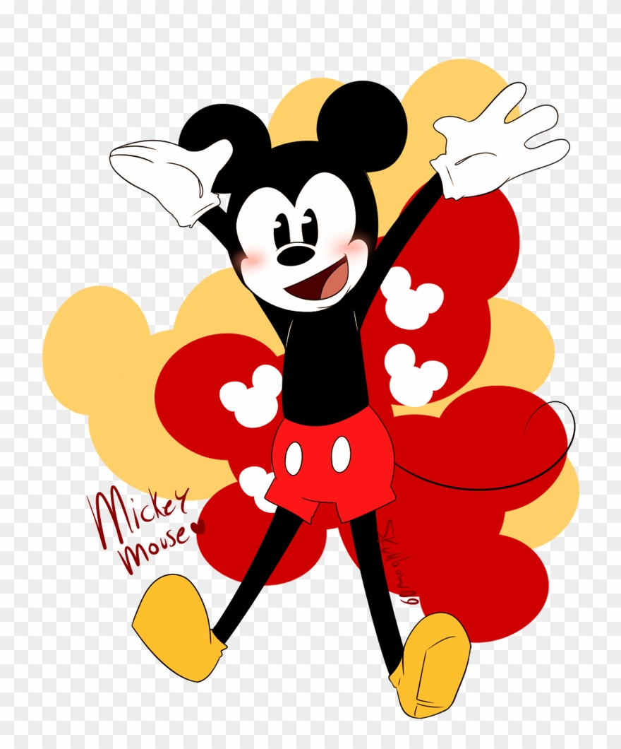 Hot Dog Clipart Mickey Mouse - Cartoon - Png Download